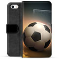 Funda Cartera Premium con Función de Soporte para iPhone 5/5S/SE - Fútbol
