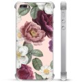 Funda Híbrida para iPhone 5/5S/SE - Flores Románticas
