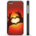 Carcasa Protectora para iPhone 5/5S/SE - Silueta del Corazón