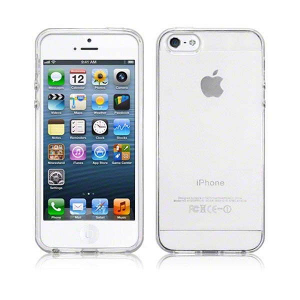 de Silicona para iPhone 5 / SE Blanco Hielo