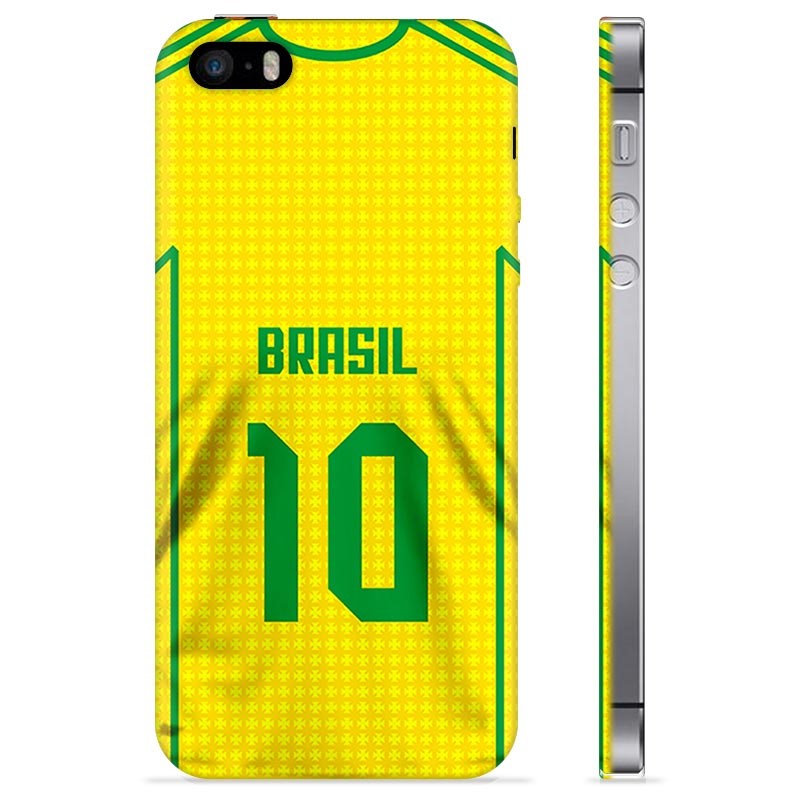 Funda de TPU para iPhone 5/5S/SE - Brasil