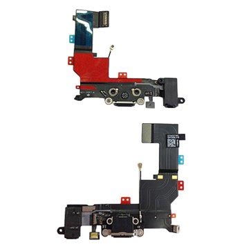Cable Flexible de Conector de Carga para iPhone 5S - Negro