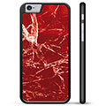 Carcasa Protectora para iPhone 6 / 6S - Mármol Rojo
