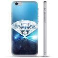 Funda de TPU para iPhone 6 / 6S - Diamante