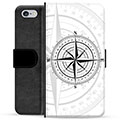 Funda Cartera Premium para iPhone 6 / 6S - Brújula
