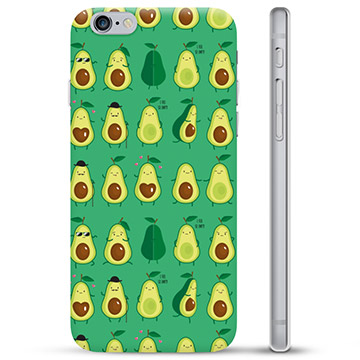 Funda de TPU para iPhone 6 / 6S - Diseño de Aguacates