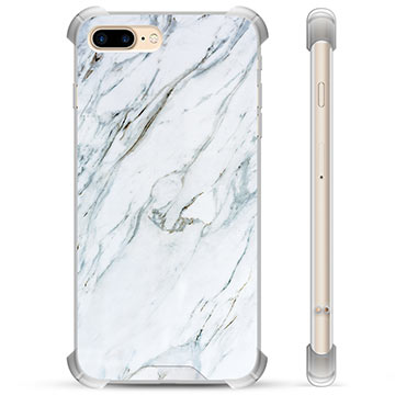 Funda Híbrida para iPhone 7 Plus / iPhone 8 Plus - Mármol