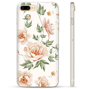 Funda de TPU para iPhone 7 Plus / iPhone 8 Plus - Floral