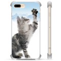 Funda Híbrida para iPhone 7 Plus / iPhone 8 Plus - Gato