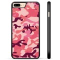 Carcasa Protectora para iPhone 7 Plus / iPhone 8 Plus - Camuflaje Rosa