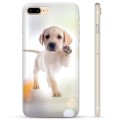 Funda de TPU para iPhone 7 Plus / iPhone 8 Plus - Perro