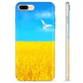 Funda TPU Ucrania para iPhone 7 Plus / iPhone 8 Plus - Campo de trigo