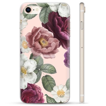 Funda de TPU para iPhone 7/8/SE (2020)/SE (2022) - Flores Románticas