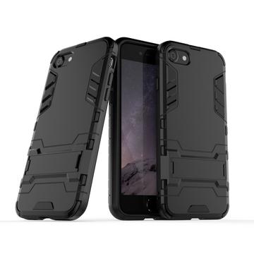 Funda Híbrida con Soporte Armor Serie para iPhone 7/8/SE (2020)/SE (2022) - Negro