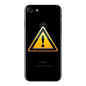 Reparación Tapa de Batería para iPhone 7 - Jet Black
