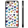 Carcasa Protectora para iPhone 7 Plus / iPhone 8 Plus - Corazones