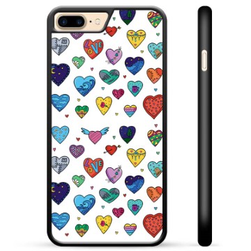 Carcasa Protectora para iPhone 7 Plus / iPhone 8 Plus - Corazones