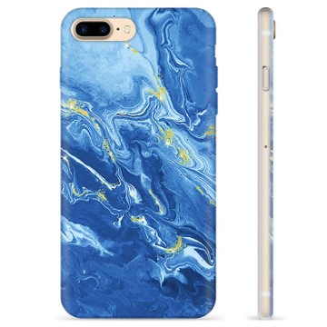 Funda de TPU para iPhone 7 Plus / iPhone 8 Plus - Mármol Colorido