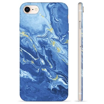 Funda de TPU para iPhone 7/8/SE (2020)/SE (2022) - Mármol Colorido