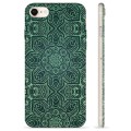 Funda de TPU para iPhone 7/8/SE (2020)/SE (2022) - mandala Verde