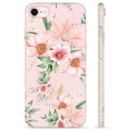 Funda de TPU para iPhone 7/8/SE (2020)/SE (2022) - Flores de Acuarela