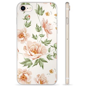 Funda de TPU para iPhone 7 / iPhone 8 - Floral