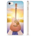 Funda de TPU para iPhone 7 / iPhone 8 - Guitarra