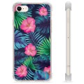 Funda Híbrida para iPhone 7 / iPhone 8 - Flores Tropicales