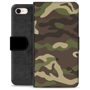 Funda Cartera Premium para iPhone 7 / iPhone 8 - Camuflaje