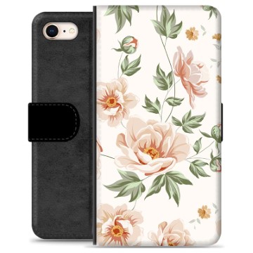 Funda Cartera Premium para iPhone 7 / iPhone 8 - Floral