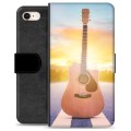 Funda Cartera Premium para iPhone 7 / iPhone 8 - Guitarra