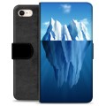 Funda Cartera Premium para iPhone 7 / iPhone 8 - Iceberg