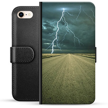 Funda Cartera Premium para iPhone 7 / iPhone 8 - Tormenta