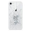 Reparación de la tapa posterior del iPhone 8 - Solo cristal - Blanco