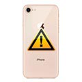 Reparación Tapa de Batería para iPhone 8 - incl. marco - Dorado