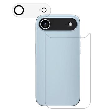iPhone Air 2-en-1 Set Protector de Cristal Templado y Lente de Cámara - Transparente