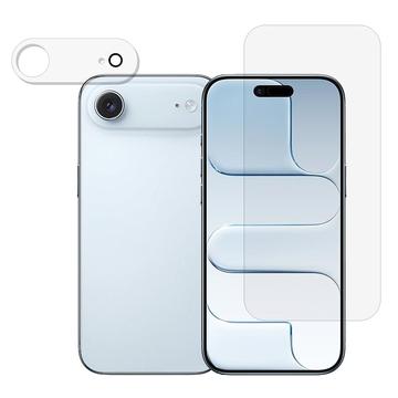 Juego 2-en-1 de Protector de Pantalla de Vidrio Templado y Lente de Cámara para iPhone Air