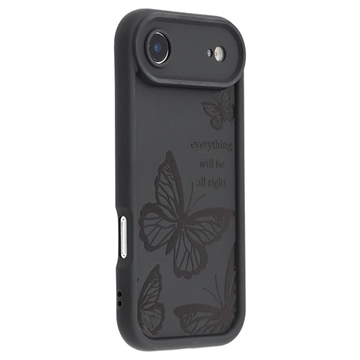 Funda de TPU con estampado de mariposas para iPhone Air