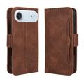 Funda tipo billetera con tarjetero para iPhone Air - Marrón