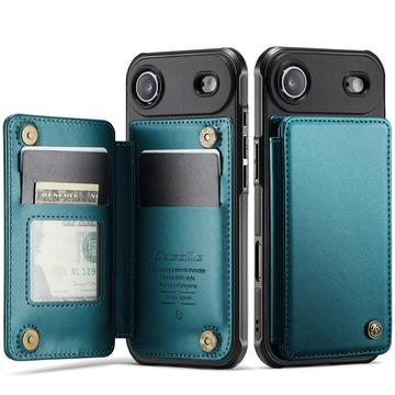 Funda iPhone Air Caseme C22 RFID Card Wallet - Verde