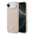 Funda iPhone Air Guess Triangle Logo - Compatible con MagSafe - Rosa