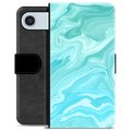 Funda Cartera Premium para iPhone Air - Mármol Azul