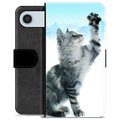 Funda Cartera Premium para iPhone Air - Gato