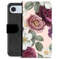 Funda Cartera Premium para iPhone Air - Flores Románticas