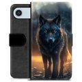 Funda Cartera Premium para iPhone Air - Lobo