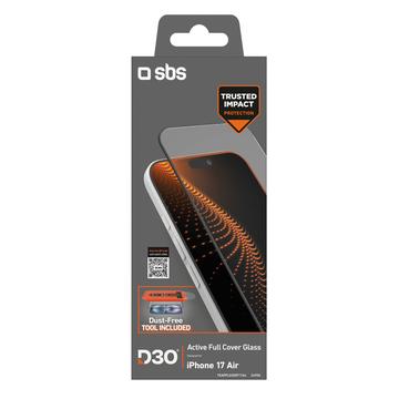 Protector de pantalla de vidrio templado con marco iPhone Air SBS D3O Active Full Cover
