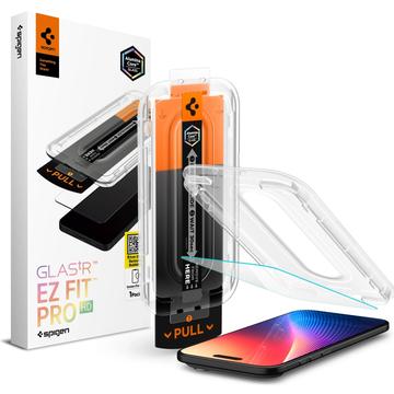 Protector de pantalla de vidrio templado iPhone Air Spigen Glas.tR EZ Fit Pro - Transparente