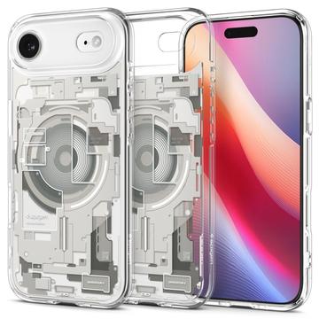 Carcasa Spigen Ultra Hybrid Mag para iPhone Air - Natural Titanium / Zero One