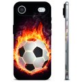 Funda de TPU para iPhone Air - Pelota de Fútbol en Llamas