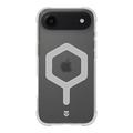 Funda Tactical MagForce Hexagon para iPhone Air - Compatible con MagSafe - Blanca / Transparente
